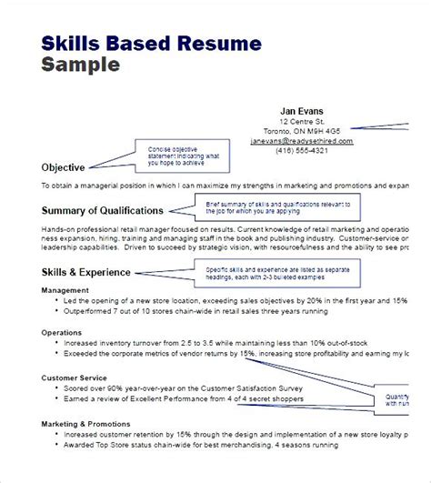 skill based resume|skills based resume template pdf.